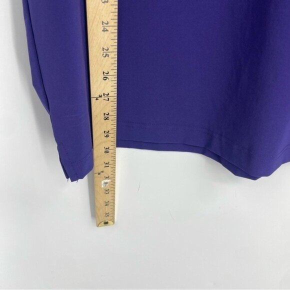 TCU HORNED FROGS NIKE DRY Polo Shirt Sz L Purple Dri-Fit On Field CQ5283 - Picture 10 of 11